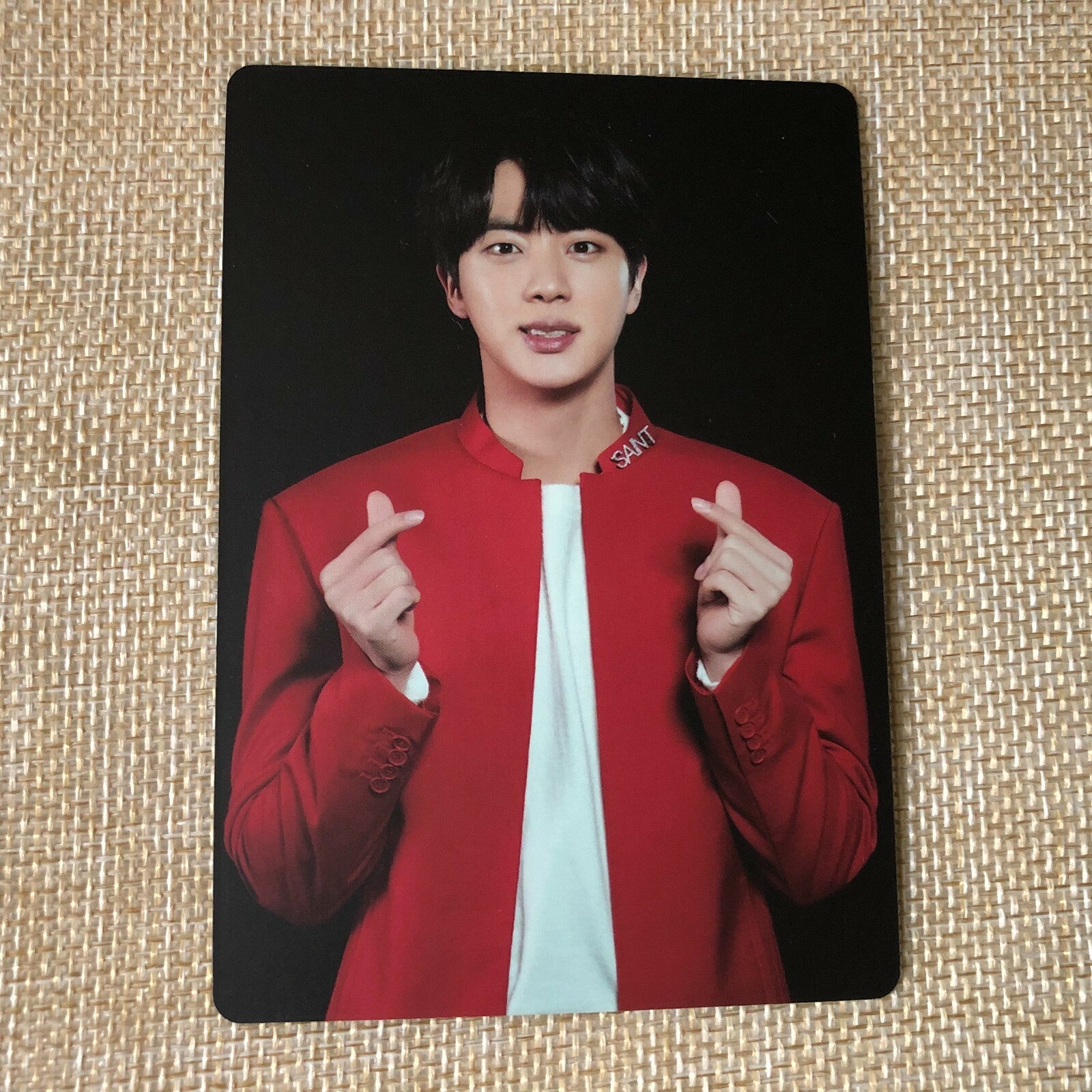 BTS JIN 6/8 [ Map of the Soul ON:E ] Official Mini Photocard, ONE / New / Gift