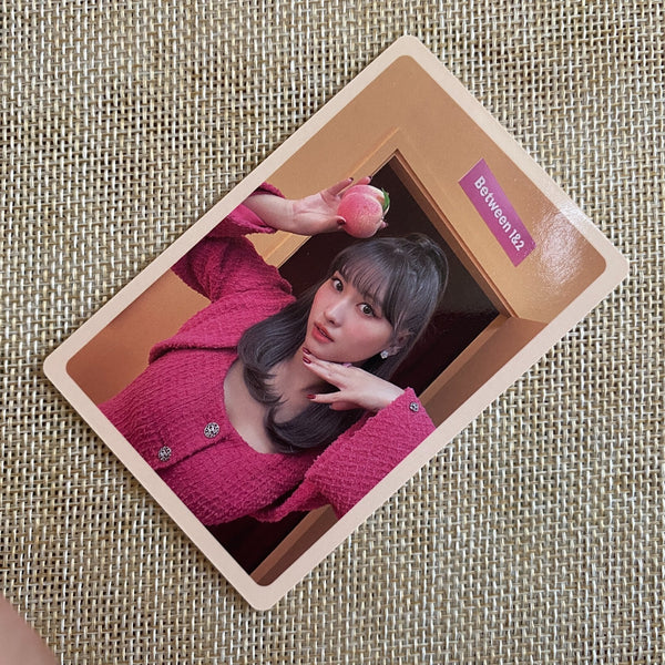 TWICE MOMO [ Between 1&2 12 POB Preorder Official Photocard ] Archive New /+G