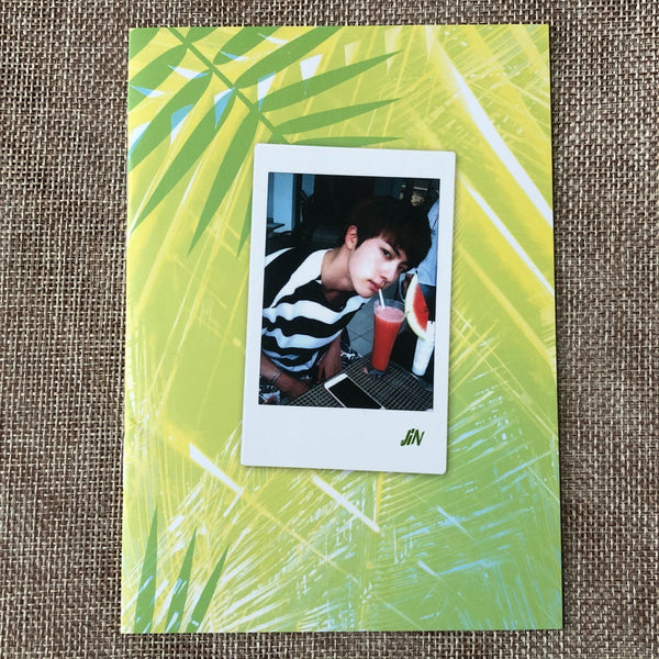 BTS JIN [ 2017 Summer Package Selfie Book ] Official Photobook / New / Gift