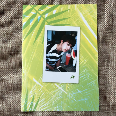 BTS JIN [ 2017 Summer Package Selfie Book ] Official Photobook / New / Gift