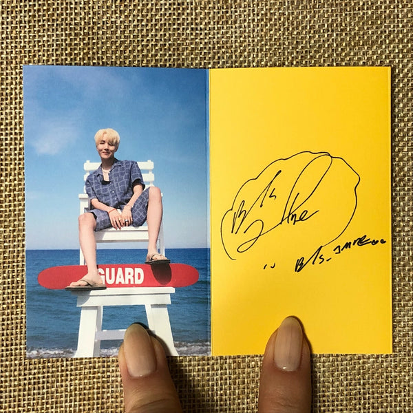 BTS J-HOPE [ Butter ] Official Folded Message Card Photocard / New / Gift