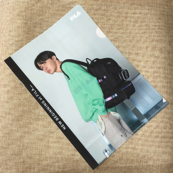 BTS J-HOPE [ FILA PROJECT 7 ] Official Clear File Holder / New / Gift