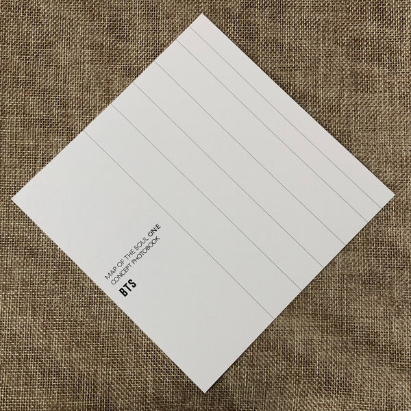 BTS RM [MAP OF THE SOUL MOS ON:E Concept Book] Official Square Postcard / Gift
