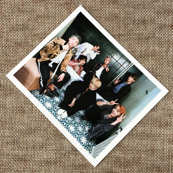 BTS GROUP [ WINGS ] Official Polaroid Photocard, 2nd Album / New / Gift