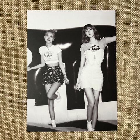 BLACKPINK UNIT #4 [ 2021 SUMMER DIARY ] Official Postcard Photocard / New / Gift