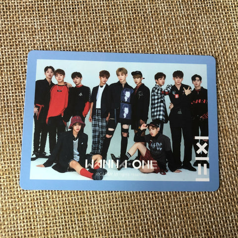 WANNA ONE GROUP [ TO BE ONE ] Official Photocard, Sky Ver / New / Gift
