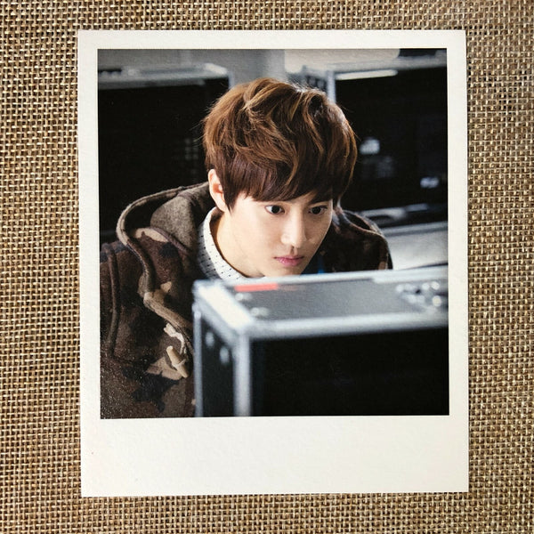 EXO SUHO [SM Official Goods] Polaroid Photocard Set of 3, Postcard / New / Gift