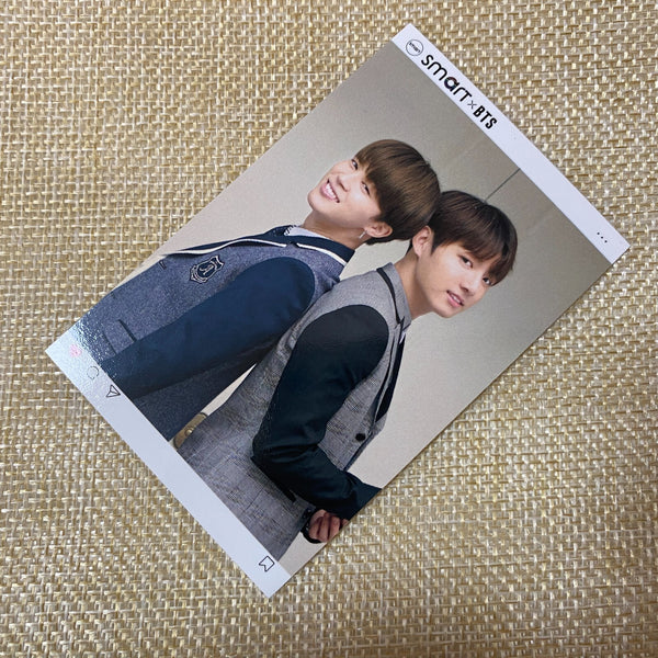 BTS JUNGKOOK JIMIN [ BTS X Smart Uniform ] Official Photocard / New, Rare / Gift