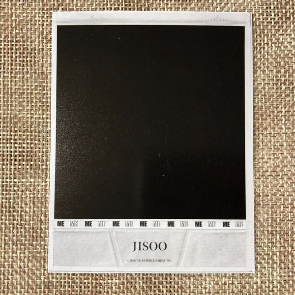 BLACKPINK JISOO [ ME ] Official Polaroid Photocard, Solo 1st Single / New / Gift