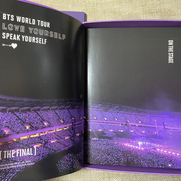 BTS [Love Speak Yourself Seoul The Final] Official DVD+Photobook+Poster / Gift