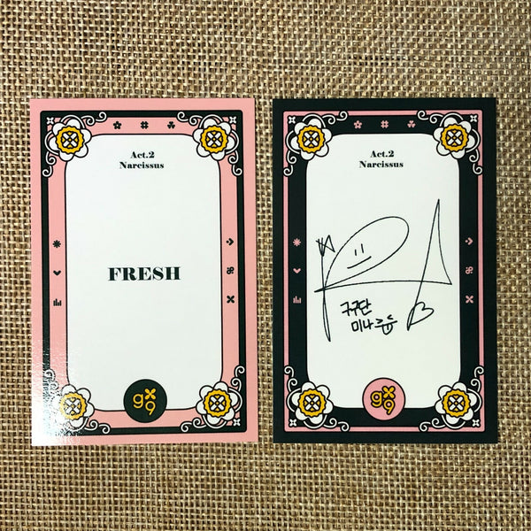 GUGUDAN MINA [Act.2 Narcissus] Official Photocard 2p, 2nd Mini Album / Gift