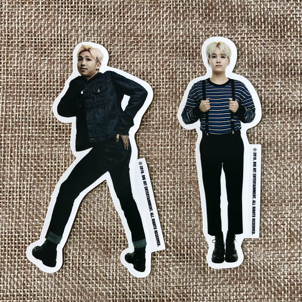 BTS GROUP [ 2nd Muster ZIP CODE 22920 ] Official Sticker Set / New, Rare / Gift