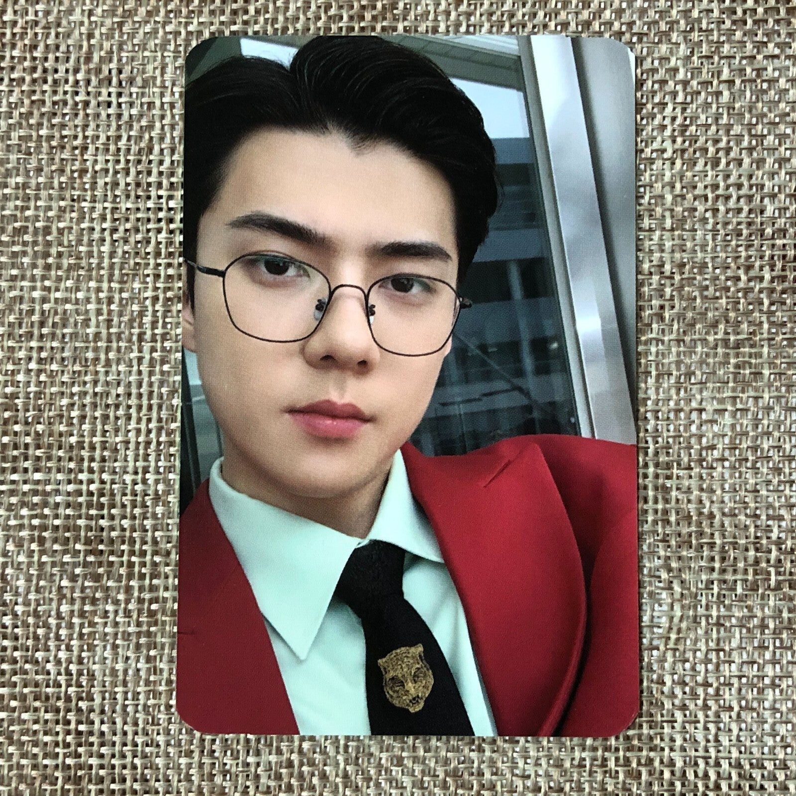 EXO SC SEHUN [ What A Life ] Official Photocard, 1st Mini Green / New / Gift