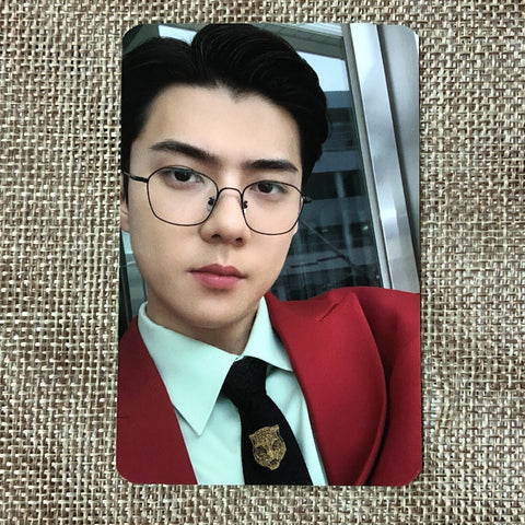 EXO SC SEHUN [ What A Life ] Official Photocard, 1st Mini Green / New / Gift