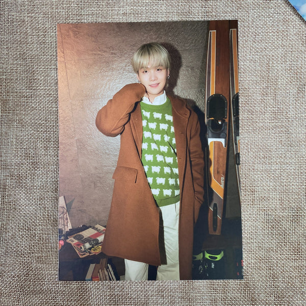 BTS SUGA Set [ 2021 Holiday Collection Little Wishes Photobook ] New, Rare /Gift