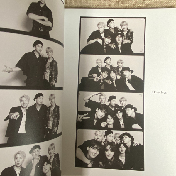 BTS Group [ Us, Ourselves 8 Photo-Folio ] Official Photobook + etc / New / Gift