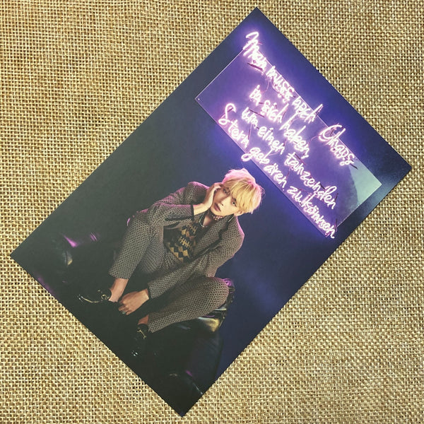 BTS V TAEHYUNG [Armypedia Wings] Official Postcard Photocard / New, Rare / Gift