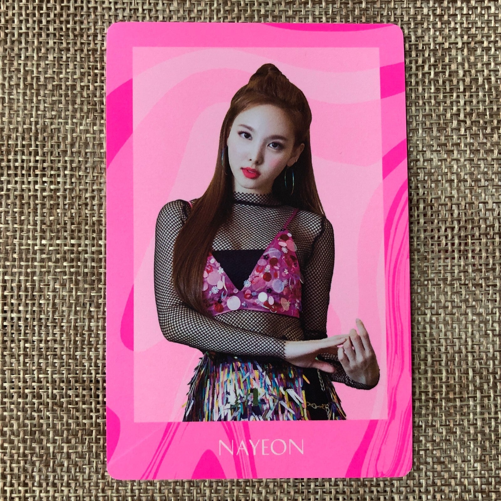 TWICE NAYEON [ FANCY YOU ] Official Pre-Order Photocard, A Ver. / New / Gift