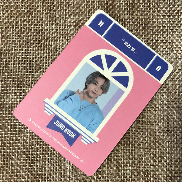 BTS JUNGKOOK [FESTA D-Day Calendar 8th Anniversary] Official Photocard Set /+G