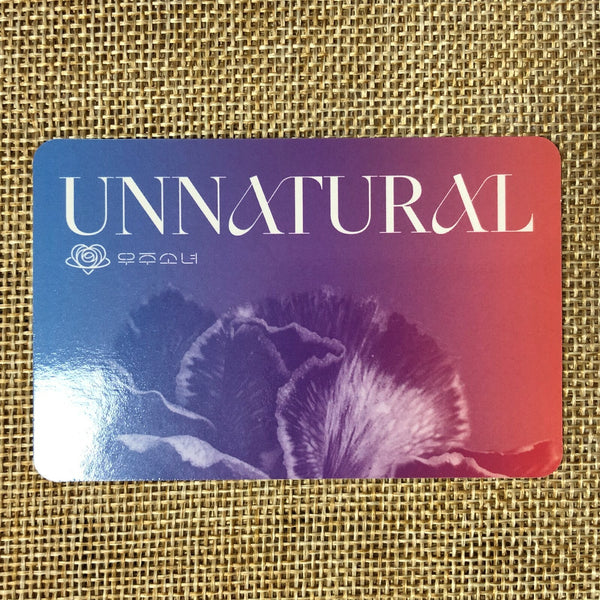 WJSN LUDA YEONJUNG [ Unnatural ] Official Photocard, 9th Mini Album / New / Gift