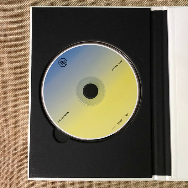 BOYFRIEND [ NEVER END ] Official 5th Mini Album Day Ver, CD + Photobook / New