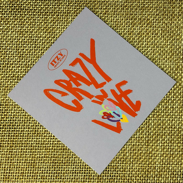 ITZY RYUJIN #1 [CRAZY IN LOVE] Official Preorder Special Photocard / New / Gift