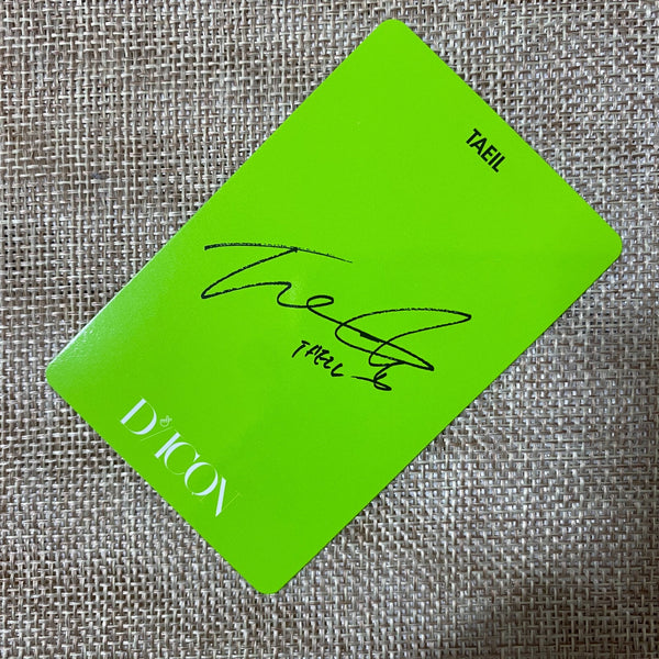 NCT Dream TAEIL #14 [ 2019 Dicon Custom Book ] Official Photocard / New / Gift