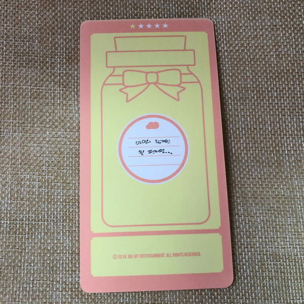 BTS J-HOPE #1 [4th Muster Happy Ever After] Official Cloud Photocard / Gift