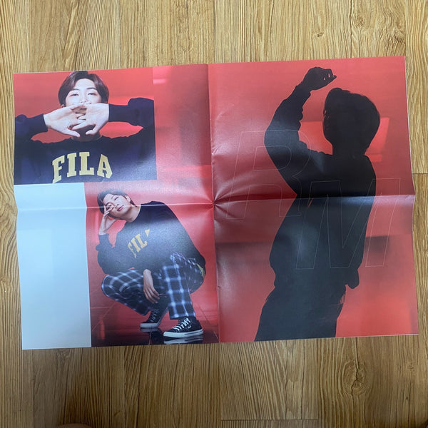 BTS [ BTS x FILA ] Official Bromide Poster Set, Limited / New, Rare / Gift