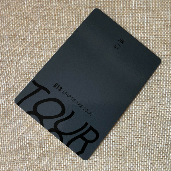 BTS JIN 2/8 [ Map Of The Soul Tour ] Official Mini Photocard / New / Gift