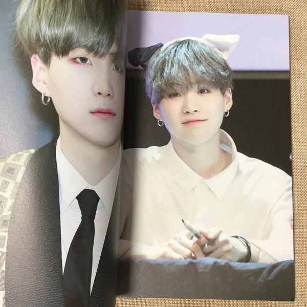 BTS SUGA J-HOPE JIMIN [EVERGLOW Exhibition] Official Photobook / New, Rare /+G