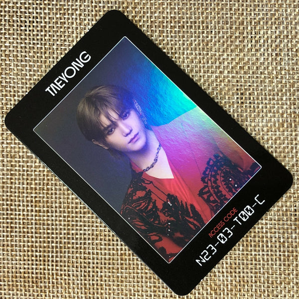 NCT2020 TAEYONG [RESONANCE Pt.2] Official Photocard, Arrival Access Card / Gift