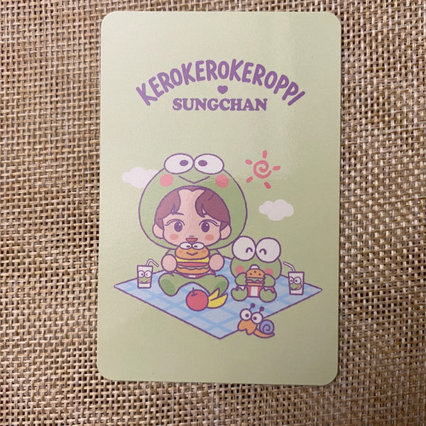 NCT SUNGCHAN [ NCT X SANRIO A Ver. ] Official Character Photocard / New / Gift