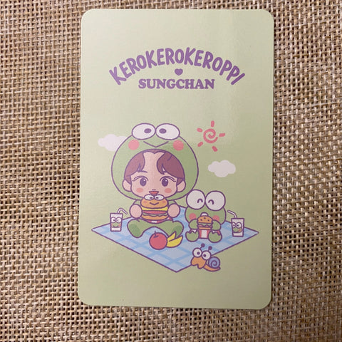 NCT SUNGCHAN [ NCT X SANRIO A Ver. ] Official Character Photocard / New / Gift