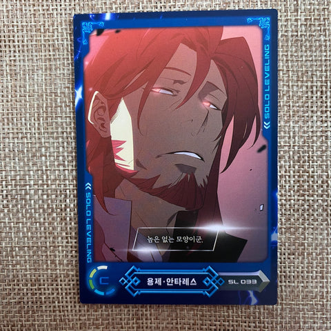 Solo Leveling SL 033 C Card | Korean Webtoon | Official D&C Media | New, +Gift