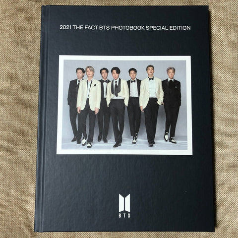BTS GROUP [2021 The Fact BTS Photobook Special] Official Photobook Only / Gift