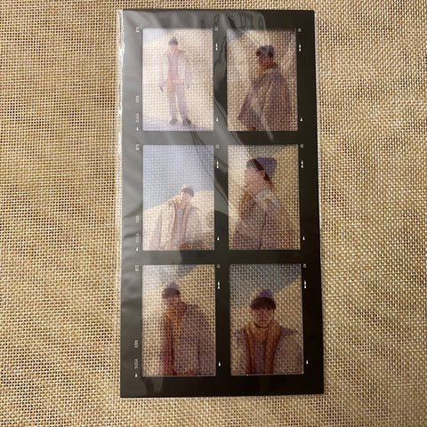 BTS SUGA [Winter Package 2021] Official Film Photo Photocard / New, Rare / Gift