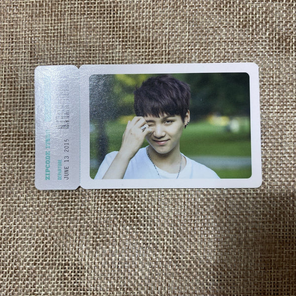 BTS SUGA [ 2nd Muster 17520 ] Official Photocard Photo Ticket / New, Rare / Gift