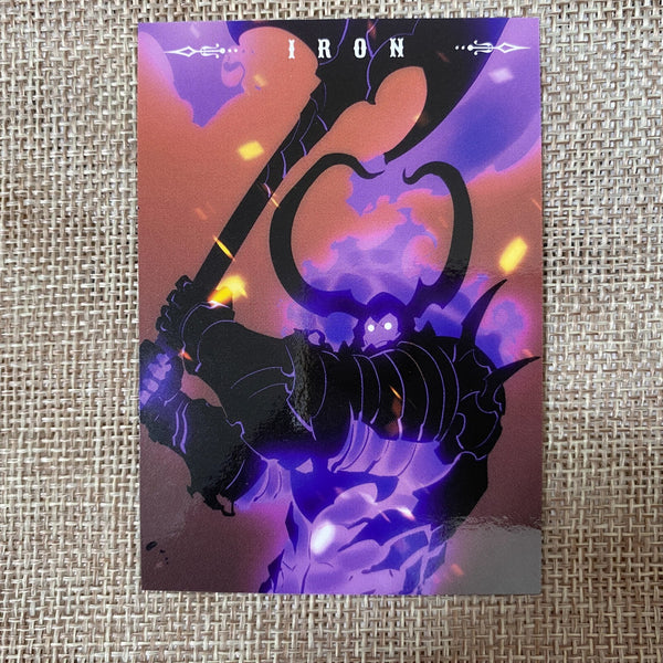 Solo Leveling Korean Webtoon Kim Chul / Rare Bonus PC First Edition Card / New