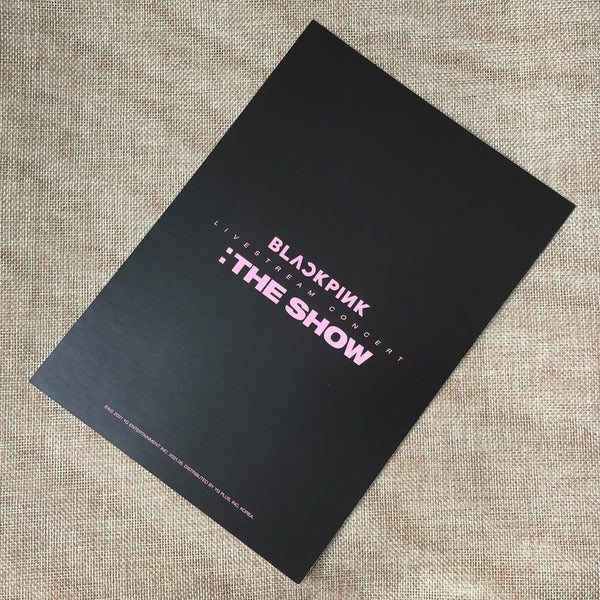 BLACKPINK JENNIE #2 [ THE SHOW DVD ] Official Postcard Poster / New / Gift