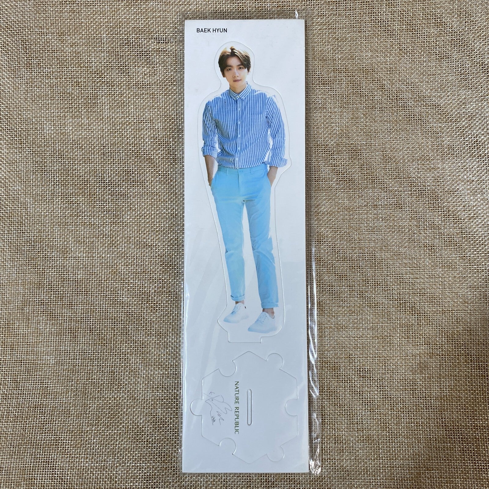 EXO BAEKHYUN [ Nature Republic ] Official Limited Paper Stand / New, Rare / Gift