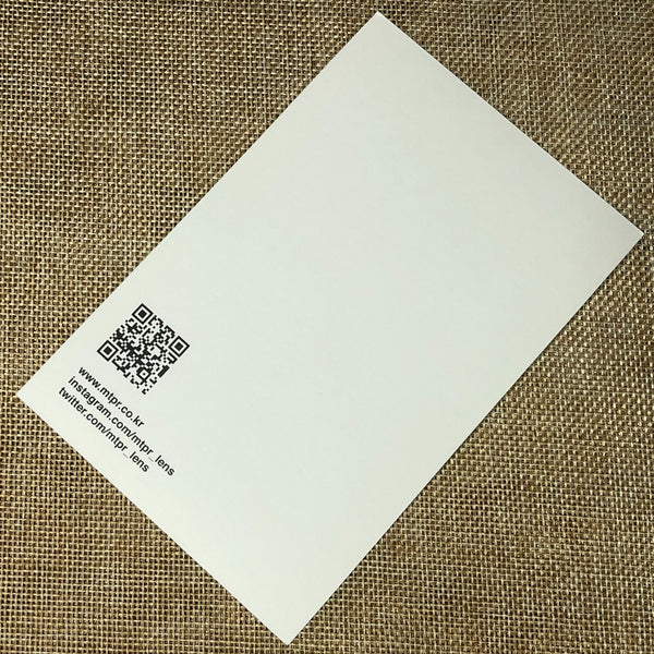 BTS RM [ MTPR Contact Lens ] Official Hologram Postcard, Limited / New / Gift