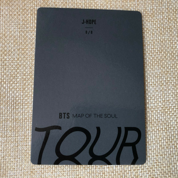 BTS J-HOPE 8/8 [ Map Of The Soul Tour ] Official Mini Photocard / New / Gift