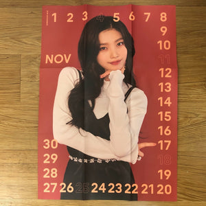 RED VELVET JOY #2 [2018 Season's Greetings] Official Folded Poster / New / Gift