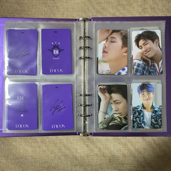 BTS [Dion 101 Photocard Full set] Binder + 100 photocard + 1 postcard / Gift