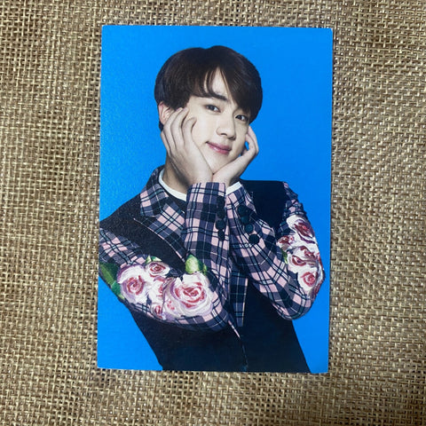 BTS JIN 1/8 [ Wings Tour Japan Concert ] Official Mini Photocard / New / Gift