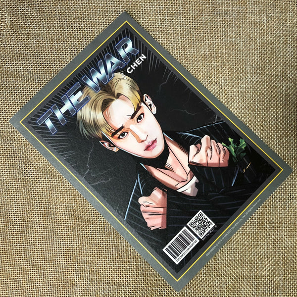 EXO CHEN #3 [THE WAR : The Power of Music] Official Postcard Photo / New / Gift