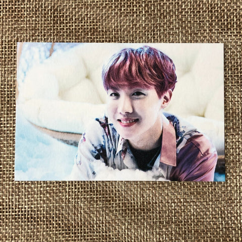 BTS J-HOPE 8/8 [The Wings Tour 2017 Live Trilogy] Official Mini Photocard / Gift