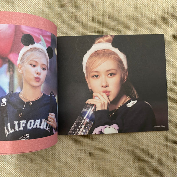 BLACKPINK [ 2021 SUMMER DIARY ] Official Mini Book Photobook / New, Rare / Gift