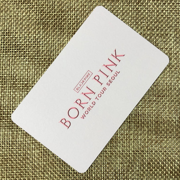 BLACKPINK ROSE [Born Pink World Tour Seoul Weverse] Official Photocard / Gift
